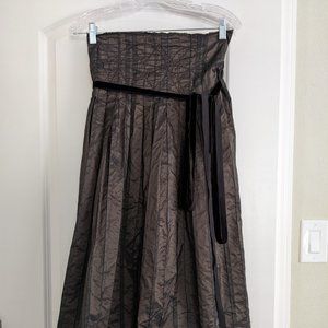 Italian designer midi skirt